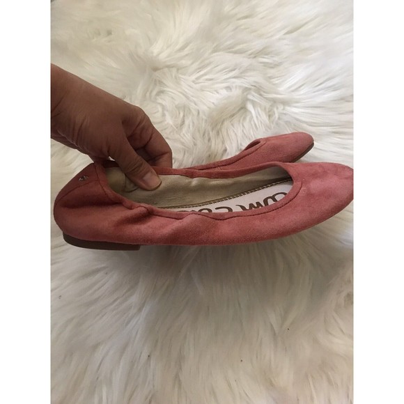 NWOT sam edelman coral suede ballet flats size 8.5 - Picture 5 of 6